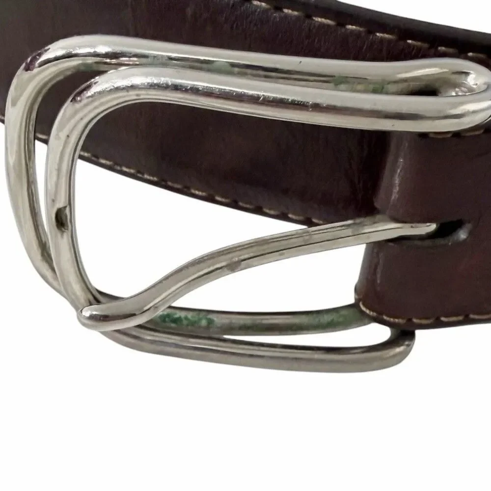 W.Kleinberg for Neiman Marcus Brown Leather Belt Men’s 40